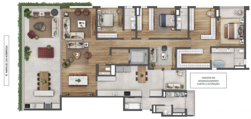 Torre A - 3 su�tes