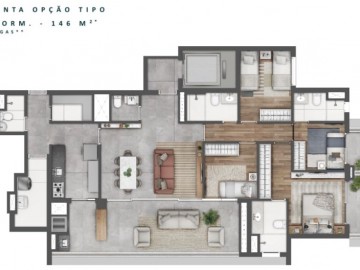 Tipo - 4 dorms