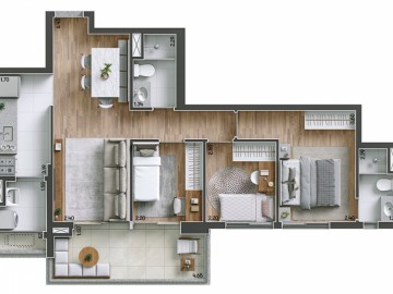 Tipo - 3 dorms